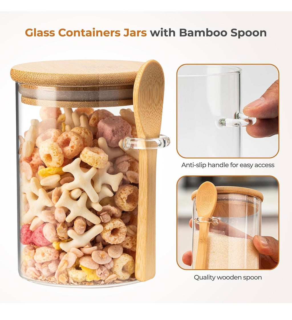 Jar with wooden spoon